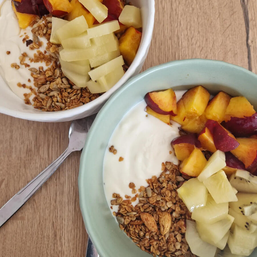 Leckere Frühstücksbowl Leckere Frühstücksbowl